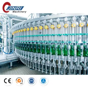 Automatic Glass Bottle Carbonated Drink Beer Filling Production Line Filling Making Bottling Machine for Small Business