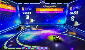 Producto en línea que vende proyector interactivo Go Karts Racing Simulator Indoor Playground Drift Kart Game para adultos - Product Image 3