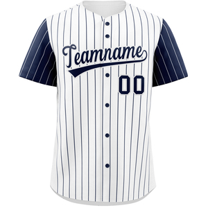 Maillot de baseball personnalisable pour homme et femme Chemise boutonnée à sublimation vierge Vêtements de sport tendance Hip Hop Logo imprimé respirant - Product Image 4