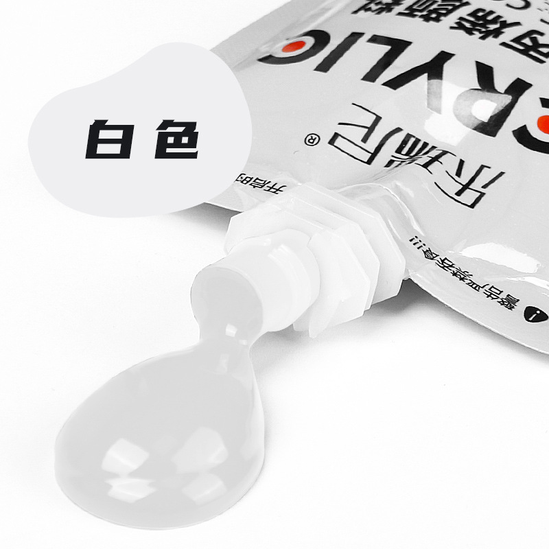 Blanco titanio - 100ml - Bolsa individual