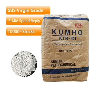 Granulés de caoutchouc SBS vierge KUMHO de qualité moulage par injection haute rigidité, matière première de résine SBS, prix usine imbattable - Product Image 1