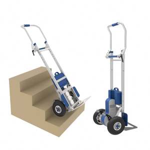 Carrelli Carico-escalera eléctrica de escalada automática, carro de plataforma rodante de aluminio - Product Image 1