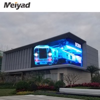 Meiyad L Shape Naked-eye 3D Pantalla LED para exteriores Cartelera
