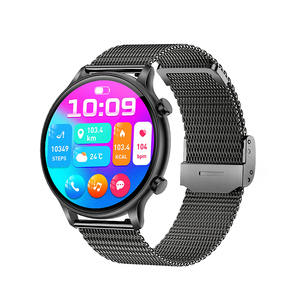DF HT12 Nouvelle montre connectée tendance pour femme, écran IPS 1,27'', appels Bluetooth, étanche IP68, batterie 300 mAh, WhatsApp, Facebook, Line - Product Image 1