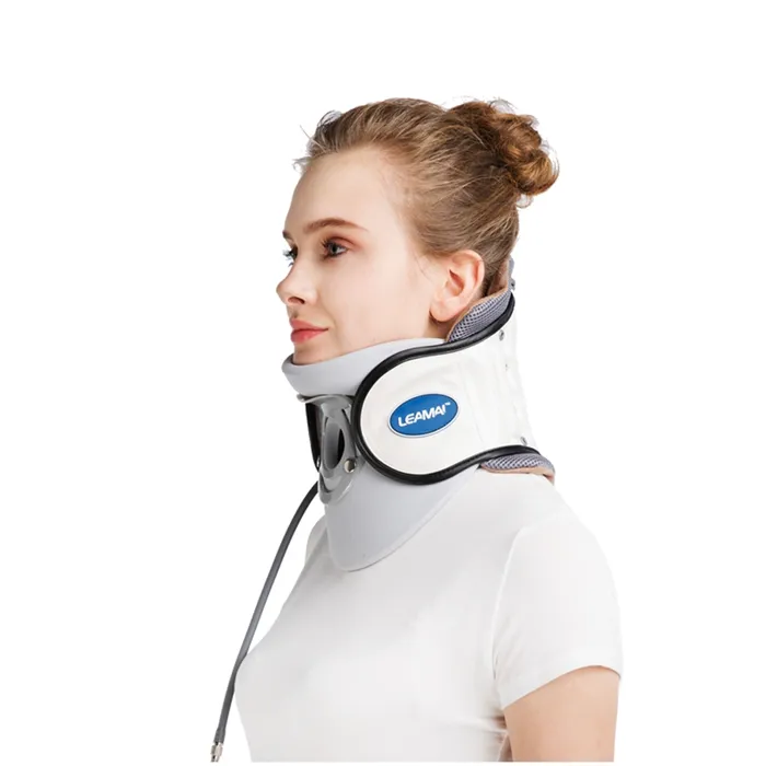 Adjustable Cervical Neck Traction Device and Collar Brace Neck Support Cervical fixation device inflatable fixed support neck