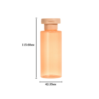 Bouteilles de shampooing à bouchon à vis en plastique de haute qualité 100ml pour perruque et masque facial emballage cosmétique lavable à la main