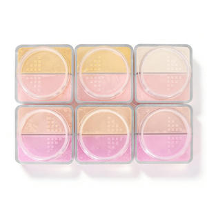 Maquillaje al por mayor: <span class=keywords><strong>Polvo</strong></span> fijador suelto 2 en 1 de flor de cerezo, fácil de aplicar, de dos colores, resistente al agua y de larga duración. - Product Image 6