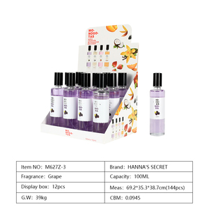 Xiangnuo Bán Buôn 100 Ml Nho Hương Thơm Hương Thơm Ban Đầu Nước Hoa Phụ Nữ Nước Hoa Bộ Hiển Thị Hộp Gói 12 - Product Image 2