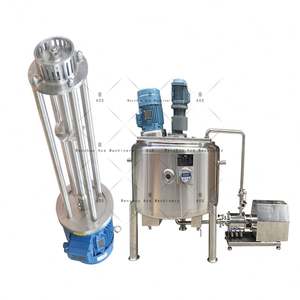 Mezclador de Acero Inoxidable Ace para Leche, Alimentos, Cosméticos, Lociones, Cremas, Pastas, Emulsionantes, Tanque Mezclador de Alta Cizalla para Jabón Líquido - Product Image 1