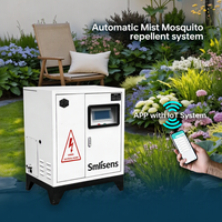 Pulvérisateur Électrique Intelligent Tout-en-un en Acier Inoxydable 100 bars avec Capteur pour Brumisation Anti-Moustiques et Anti-Nuisibles en Extérieur sur Patio