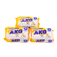 Savon Blanc Dur Multiusage en Matière Naturelle de Marque AKG, Vente en Gros d'Usine, Savon Non Parfumé