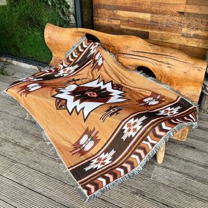 Chăn dã ngoại dệt thủ công chất lượng cao, phong cách Bohemian độc đáo, chất liệu cotton polyester, dùng được cho nhà và ngoài trời, có thể tùy chỉnh - Product Image 2