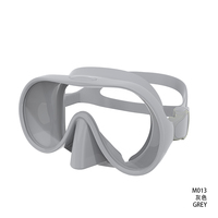 Masque de plongée confortable, équipement de plongée grand angle, lunettes de plongée étanches pour adultes unisexes