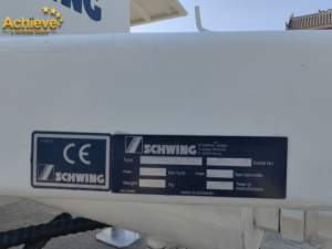 ACHIEVE Gebrauchte Stationäre Diesel-Elektrische Betonpumpe SCHWING BP2000 HDR mit Kernkomponenten Motor und Getriebe - Product Image 5