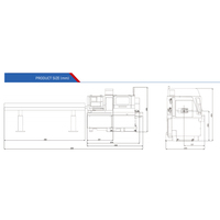 5 axes Double broche suisse CNC tournage SLM265-4 haute précision pas cher coût CNC tour Machine Type suisse