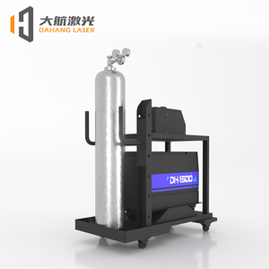 Machine de soudage laser à fibre refroidie par air tout-en-un à commande numérique 2000W pour la découpe et le nettoyage du métal en acier au carbone - Product Image 3