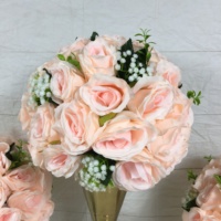 Boule de fleurs artisanale SPR pour décoration de mariage, fête prénatale, hôtel, anniversaire, décoration intérieure, fête des mères et Halloween