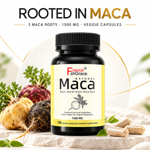 Fabricante de Suplementos de Raíz de Maca de Marca Privada Shecome, Apoyo para la Salud de Hombres y Mujeres, 150 Cápsulas de Raíz de Maca - Product Image 3