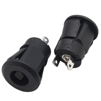 DC-022E 5525 5521 Snap-In DC Socket Power Jack Barrel Connecteur d'alimentation Montage sur panneau 2A Courant nominal Matériel de contact en laiton