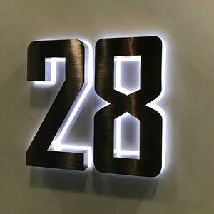 Letreros de Acrílico 3D Personalizados para Exteriores, Letreros con Retroiluminación LED, Decoración Publicitaria, Letras con Logotipo LED Retroiluminadas - Product Image 2