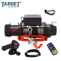 Nouveau moteur haute puissance 12000 lb pour pick-up 4x4, treuil électrique étanche pour usage intensif, vitesse rapide 12V/24V, certifié CE/GS, homologué route