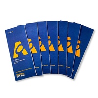Impression de brochures, livrets d'instructions et manuels d'utilisation personnalisés, format A4 A5, reliure à points, faible MOQ