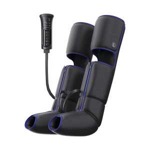 Masajeador de Piernas por Compresión de Aire con Calor y Vibración para Rodillas, Envoltura Eléctrica de Masaje de Pantorrillas con Bolsas de Aire para Moldear Piernas - Product Image 1