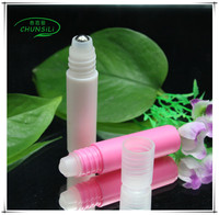 Flacons roll-on rechargeables vides de 10 ml, 20 ml, 30 ml, flacons roll-on en plastique, flacons roll-on à bille en plastique et bille en acier inoxydable