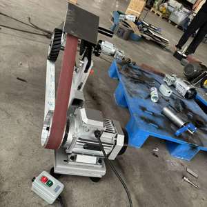 เครื่องขัดกระดาษทรายสายพาน2*72แนวตั้งสำหรับโลหะ2024ใหม่ - Product Image 4