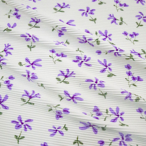 Tissu <span class=keywords><strong>de</strong></span> maillot <span class=keywords><strong>de</strong></span> <span class=keywords><strong>bain</strong></span> tricoté <span class=keywords><strong>anti</strong></span>-<span class=keywords><strong>uv</strong></span> imprimé floral été design nylon spandex extensible dans les 4 sens vente en gros - Product Image 3