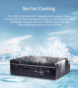 WG1 Factory-Furnished Mini Gaming <strong>PC</strong> with 512GB SSD 512GB RAM Core I9 Portable Gamer's Industrial <strong>PC</strong> US Plug <strong>Fanless</strong> - Product Image 4