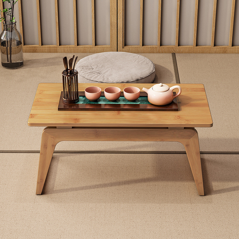 Floating bay window table [Natural color, 70cm long]