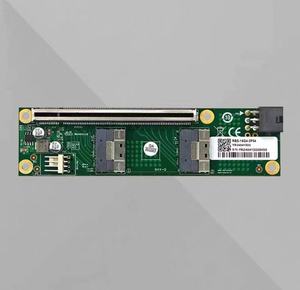 การ์ดอะแดปเตอร์8654 PCI E 4 0ถึง slimsas SFF การ์ดขยายเกม GPU การ์ดกราฟิกภายนอก U 2การ์ดเครือข่าย SSD ต่ำ - Product Image 4