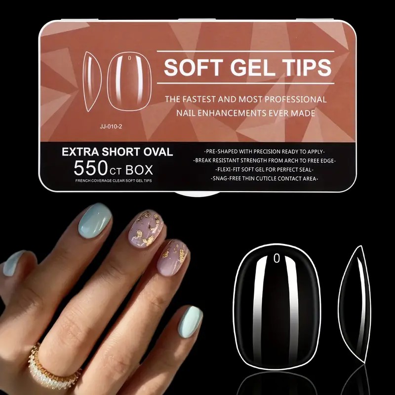 Clear Press On Nails