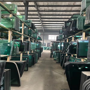 Ventana de excavadora de vidrio templado Excavadora de vidrio frontal Vidrio de excavadora para Caterpillar <span class=keywords><strong>Hyundai</strong></span> Volvo Liugong Hitachi Komatsu Sany - Product Image 3