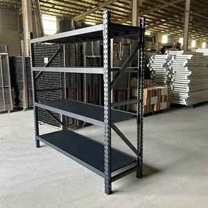 Estantes apilables de acero multinivel de alta calidad Estantes y estantes apilables del fabricante Estante de almacenamiento de almacén - Product Image 1