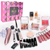 Trousse de Maquillage Professionnel Complète : Fards à Paupières, Rouges à Lèvres, Crayons à Sourcils, Gloss, Blush, Enlumineur, Mascara et Fond de Teint