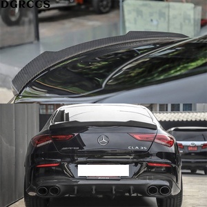 For W118 C118 FD Style Carbon Fiber Rear Spoiler Trunk Wing 2019-2023 Carbon Fiber - Product Image 6