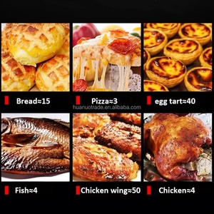 Four commercial entièrement automatique à trois niveaux de grande capacité pour la cuisson de gâteaux, pizzas et pains - Product Image 6