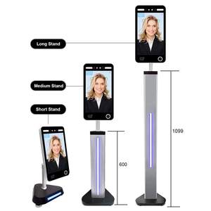 Terminal de Control de Acceso con Reconocimiento Facial y Huella Dactilar Biométrico en Tiempo Real, Código Dinámico, IA, Luz Visible, Tarjeta, WiFi, Táctil - Product Image 4