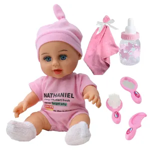 Wholesale Lifelike Cute Customized Mini 10inch Baby dolls for children with Accessories Kit