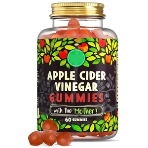 Groothandel Natuurlijke Appelsmaak Appelazijn Gummies Met De Moeder Acv Veganistische Detox Probiotische Supplement
