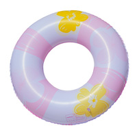 Maßgefertigter Aufblasbarer PVC Transparenter Einfarbiger Schwimmring für Erwachsene und Kinder Sommer-Pool-Schwimmreifen