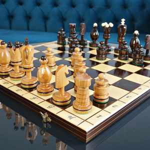 Bộ cờ vua Bộ cờ vua có thể gập lại juego de ajedrez hecho một Đấu sĩ La Mã Mano Bộ cờ vua - Product Image 5