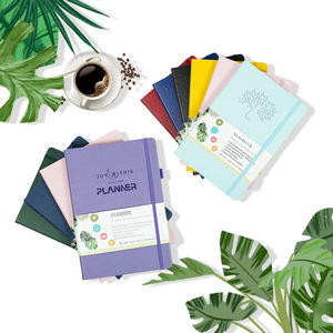 <span class=keywords><strong>2025</strong></span> 2026 personalizado A5 A6 A4 B5 B6 sin sangrado de tinta duro suave cuero diario planificador PU cuaderno diario para estudiantes - Product Image 5