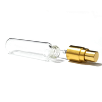 Mini flacon en verre transparent rechargeable pour vaporisateur de parfum, flacon d'échantillon vide de 2ml, 3ml, 5ml