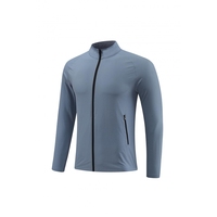 Veste de sport unisexe d'hiver imprimée pour l'équitation et la course, à fermeture éclair, manches longues, coupe-vent, nouvelle collection
