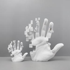 Decoración Italiana para el Hogar, Artesanía de Resina Blanca, Escultura Nórdica para Sala de Estar, Mueble para TV, Modelo Artístico, Artículos de Decoración - Product Image 1