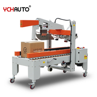 2024 Scellant de carton semi-automatique à rabat avec machine à tarauder supérieure et inférieure pour les petites idées d'entreprise aux États-Unis