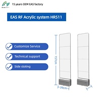 Système RF EAS 8.2 MHz à fente latérale, Système d'alarme EAS 8.2 MHz, Système de tour de sécurité 8.2 MHz